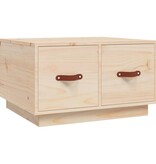 VidaXL Salontafel 60x53x35 cm massief grenenhout