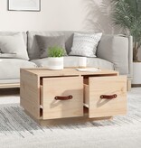 VidaXL Salontafel 60x53x35 cm massief grenenhout