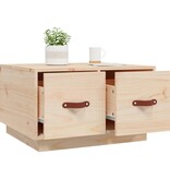 VidaXL Salontafel 60x53x35 cm massief grenenhout