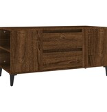 VidaXL Tv-meubel 102x44,5x50 cm bewerkt hout bruineikenkleurig