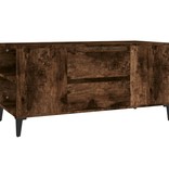 VidaXL Tv-meubel 102x44,5x50 cm bewerkt hout gerookt eikenkleurig