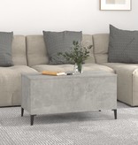 VidaXL Salontafel 90x44,5x45 cm bewerkt hout betongrijs