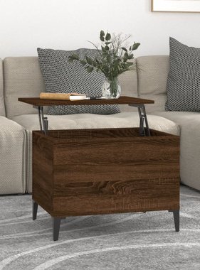 VidaXL Salontafel 60x44,5x45 cm bewerkt hout bruineikenkleurig