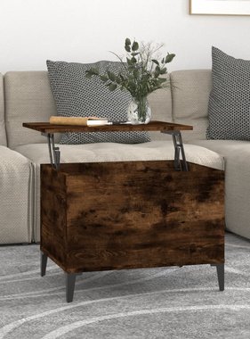 VidaXL Salontafel 60x44,5x45 cm bewerkt hout gerookt eikenkleurig