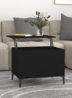 VidaXL Salontafel 60x44,5x45 cm bewerkt hout zwart