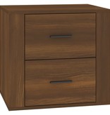 VidaXL Nachtkastje 50x39x47 cm bruineikenkleurig