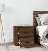 VidaXL Nachtkastje 50x39x47 cm bruineikenkleurig
