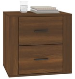 VidaXL Nachtkastje 50x39x47 cm bruineikenkleurig