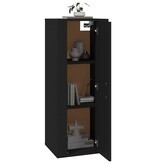 VidaXL Tv-wandmeubel 40x34,5x100 cm zwart