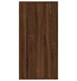 VidaXL Tv-wandmeubel 40x34,5x80 cm bruineikenkleurig