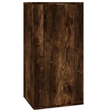 VidaXL Tv-wandmeubel 40x34,5x80 cm gerookt eikenkleurig