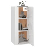 VidaXL Tv-wandmeubel 40x34,5x80 cm hoogglans wit