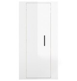VidaXL Tv-wandmeubel 40x34,5x80 cm hoogglans wit