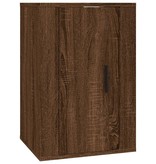 VidaXL Tv-wandmeubel 40x34,5x60 cm bruineikenkleurig