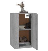 VidaXL Tv-wandmeubels 2 st 40x34,5x60 cm grijs sonoma eikenkleurig