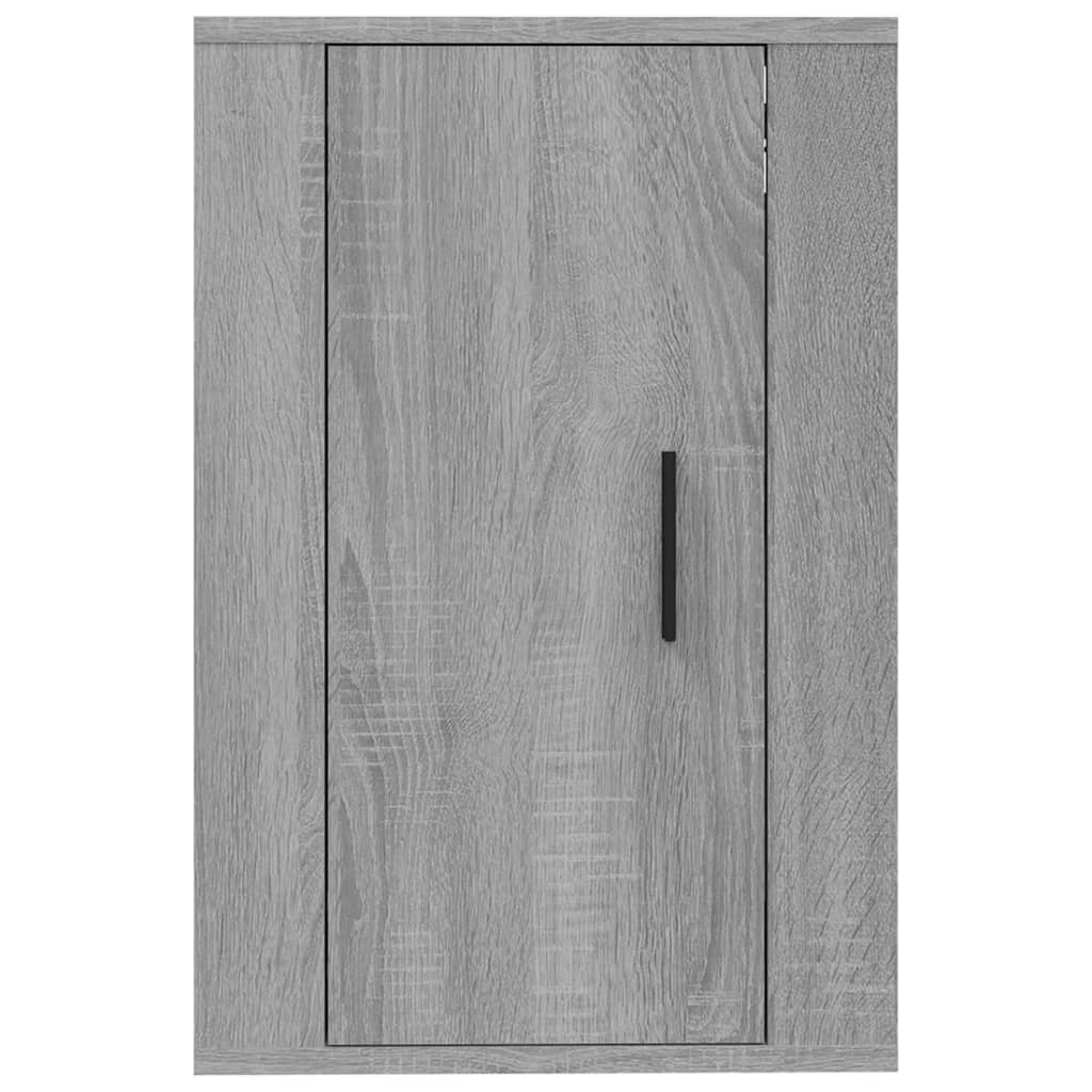 VidaXL Tv-wandmeubel 40x34,5x60 cm grijs sonoma eikenkleurig