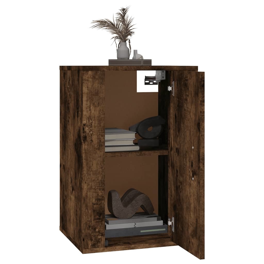 VidaXL Tv-wandmeubels 2 st 40x34,5x60 cm gerookt eikenkleurig
