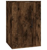 VidaXL Tv-wandmeubels 2 st 40x34,5x60 cm gerookt eikenkleurig