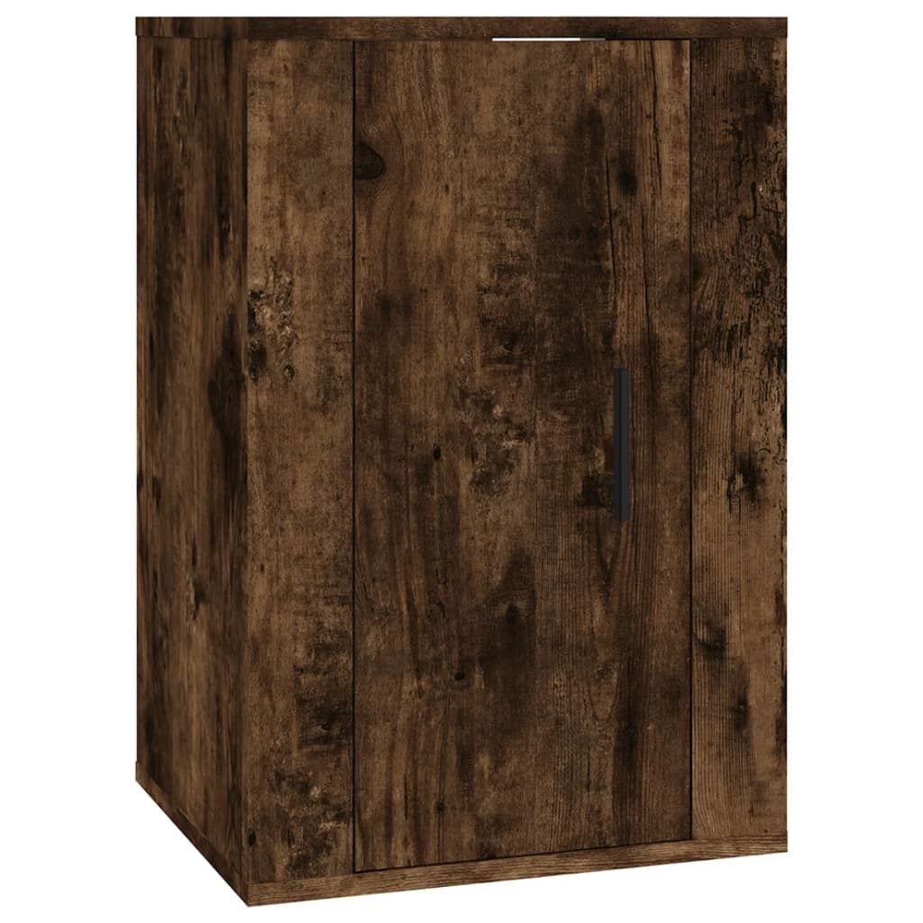 VidaXL Tv-wandmeubels 2 st 40x34,5x60 cm gerookt eikenkleurig
