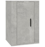 VidaXL Tv-wandmeubels 2 st 40x34,5x60 cm betongrijs