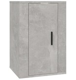 VidaXL Tv-wandmeubel 40x34,5x60 cm betongrijs