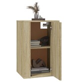 VidaXL Tv-wandmeubels 2 st 40x34,5x60 cm sonoma eikenkleurig