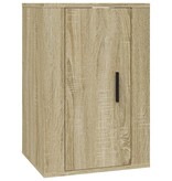 VidaXL Tv-wandmeubels 2 st 40x34,5x60 cm sonoma eikenkleurig