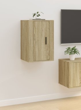 VidaXL Tv-wandmeubel 40x34,5x60 cm sonoma eikenkleurig
