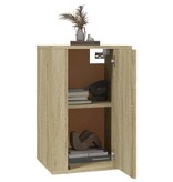 VidaXL Tv-wandmeubel 40x34,5x60 cm sonoma eikenkleurig