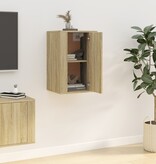 VidaXL Tv-wandmeubel 40x34,5x60 cm sonoma eikenkleurig