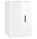 VidaXL Tv-wandmeubel 40x34,5x60 cm hoogglans wit
