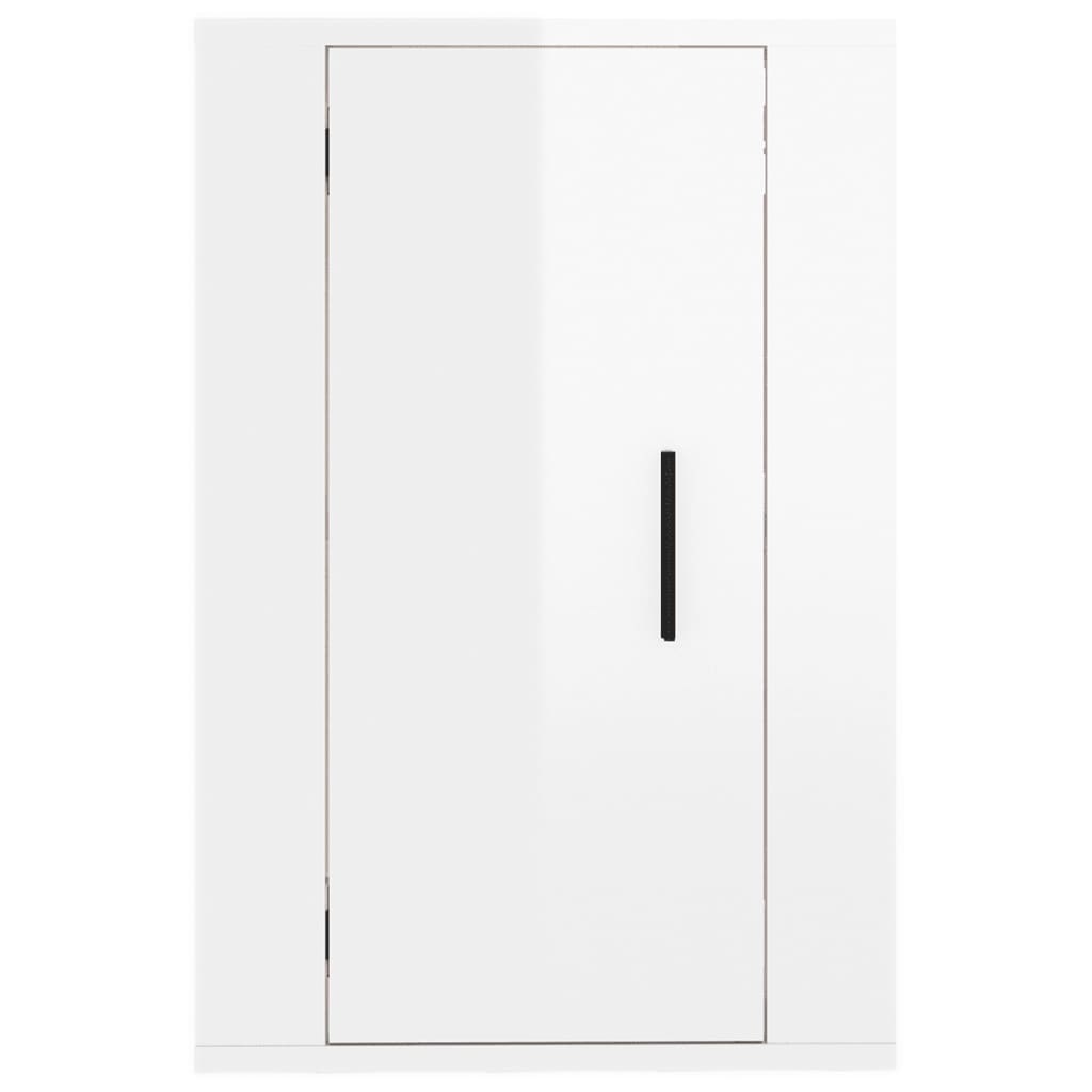 VidaXL Tv-wandmeubel 40x34,5x60 cm hoogglans wit