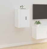 VidaXL Tv-wandmeubels 2 st 40x34,5x60 cm wit