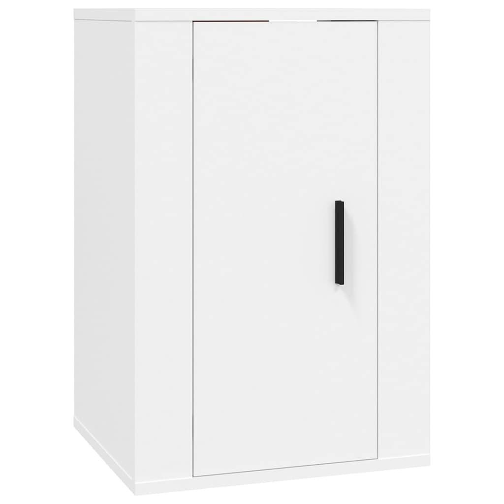 VidaXL Tv-wandmeubels 2 st 40x34,5x60 cm wit