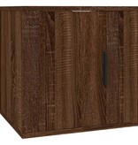 VidaXL Tv-wandmeubels 2 st 40x34,5x40 cm bruineikenkleurig