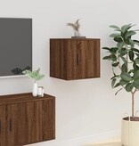 VidaXL Tv-wandmeubel 40x34,5x40 cm bruineikenkleurig