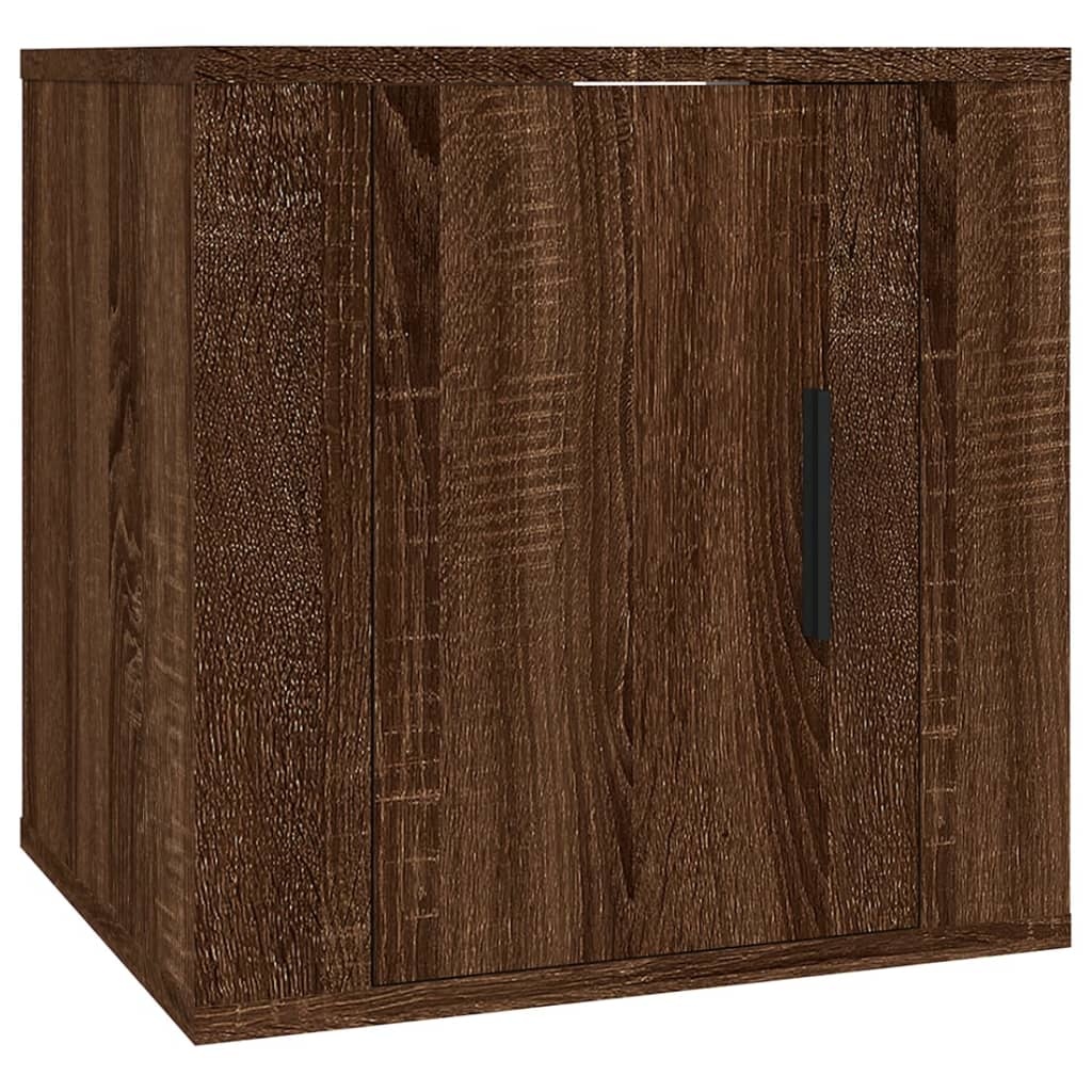 VidaXL Tv-wandmeubel 40x34,5x40 cm bruineikenkleurig