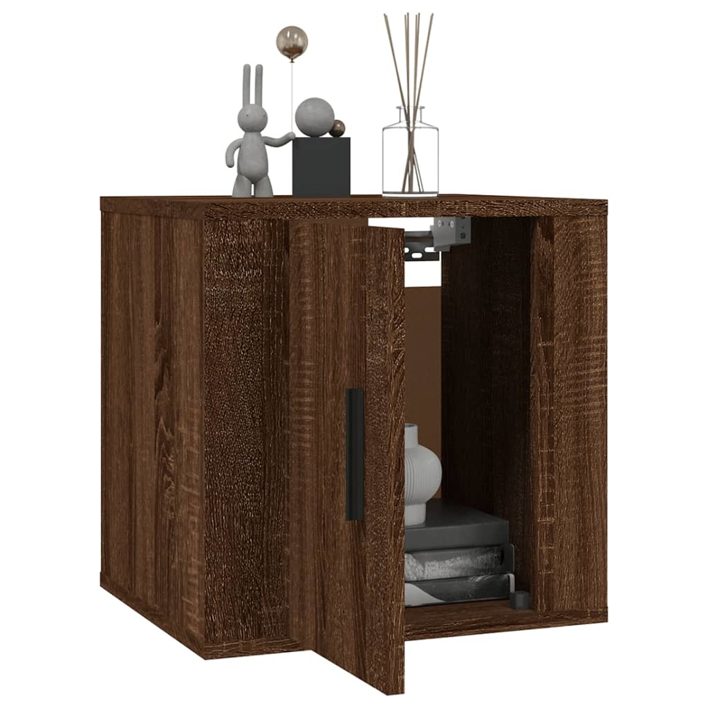 VidaXL Tv-wandmeubel 40x34,5x40 cm bruineikenkleurig