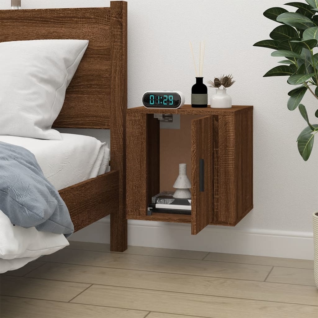 VidaXL Tv-wandmeubel 40x34,5x40 cm bruineikenkleurig