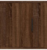 VidaXL Tv-wandmeubel 40x34,5x40 cm bruineikenkleurig