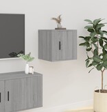 VidaXL Tv-wandmeubel 40x34,5x40 cm grijs sonoma eikenkleurig