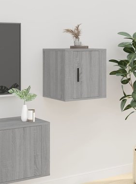 VidaXL Tv-wandmeubel 40x34,5x40 cm grijs sonoma eikenkleurig