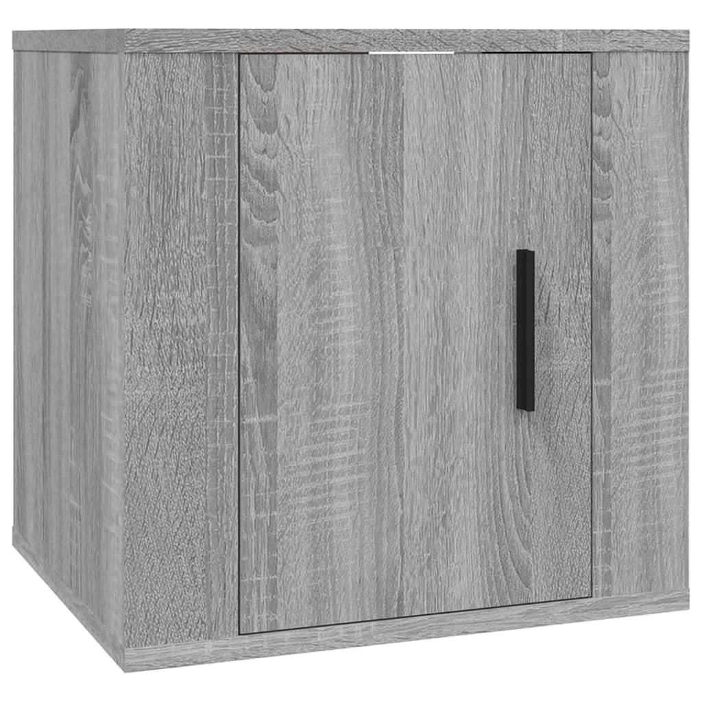 VidaXL Tv-wandmeubel 40x34,5x40 cm grijs sonoma eikenkleurig