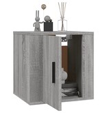VidaXL Tv-wandmeubel 40x34,5x40 cm grijs sonoma eikenkleurig