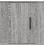 VidaXL Tv-wandmeubel 40x34,5x40 cm grijs sonoma eikenkleurig