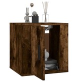 VidaXL Tv-wandmeubels 2 st 40x34,5x40 cm gerookt eikenkleurig