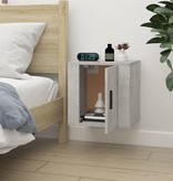 VidaXL Tv-wandmeubel 40x34,5x40 cm betongrijs