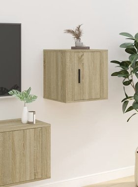 VidaXL Tv-wandmeubel 40x34,5x40 cm sonoma eikenkleurig