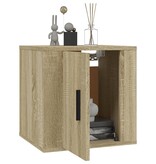 VidaXL Tv-wandmeubel 40x34,5x40 cm sonoma eikenkleurig