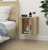 VidaXL Tv-wandmeubel 40x34,5x40 cm sonoma eikenkleurig